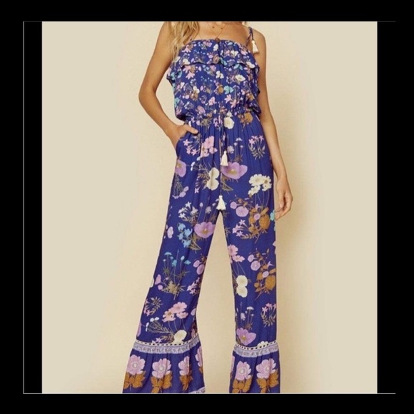 Spell and the Gypsy Collective Wild Bloom jumpsuit Smsrp 400 - Picture 5 of 6